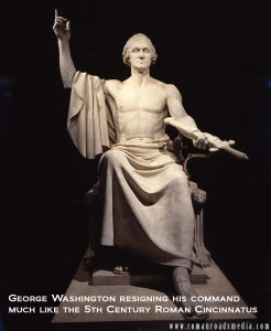 12 ton statue of George Washington by Horatio Greenough