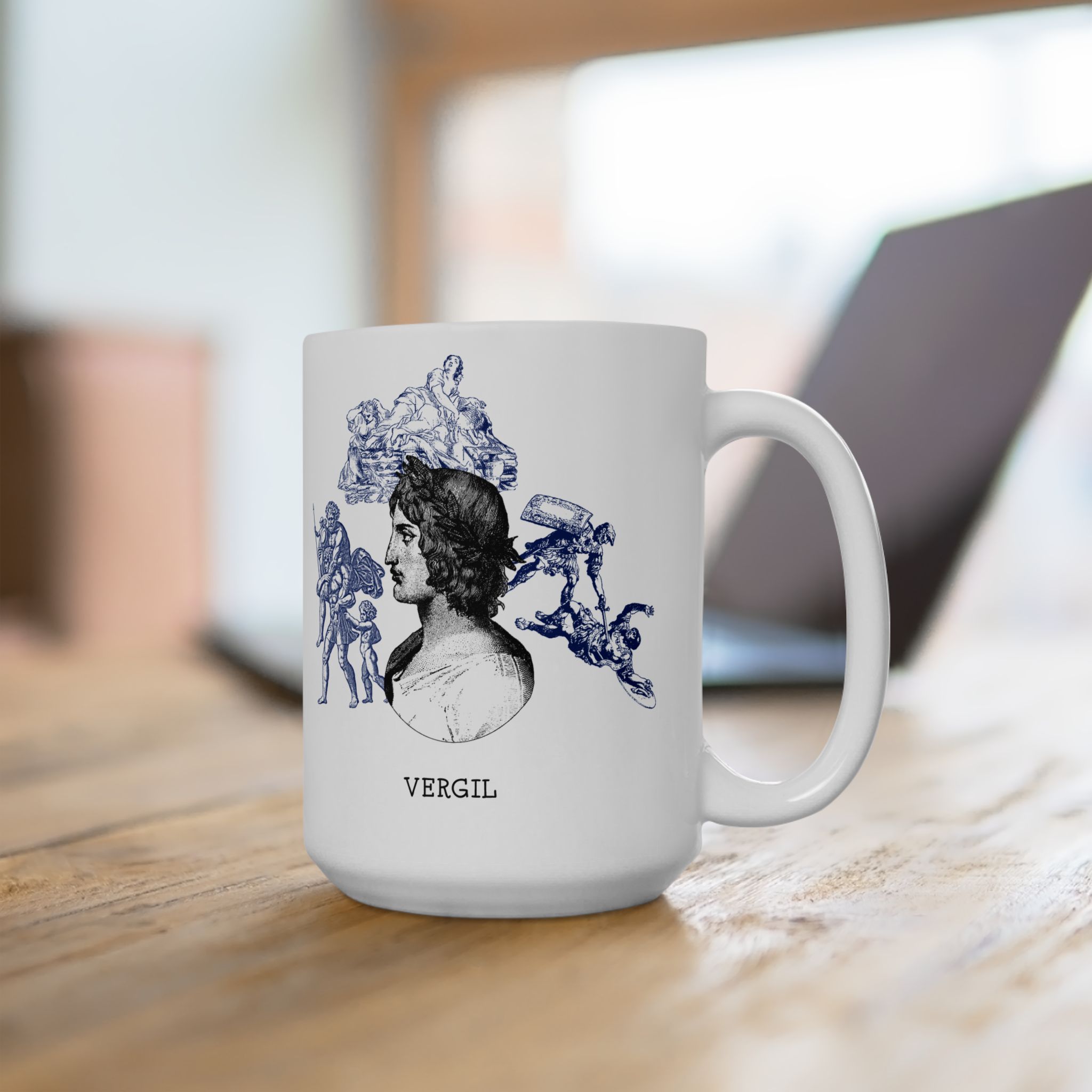 Vergil - Ceramic Mug 15oz - Image 4
